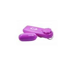  Cloud 9 Vibrating Bullet Attached Remote Purple   